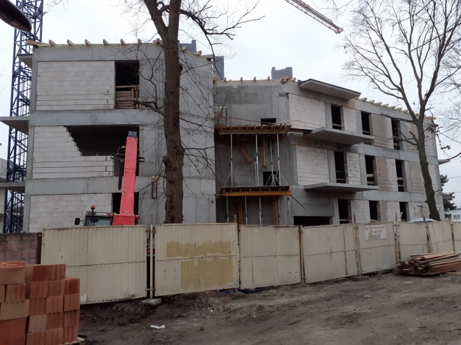 Realizacja konstrukcji żelbetowej budynku mieszkalnego Rembertów ul. Katiuszy