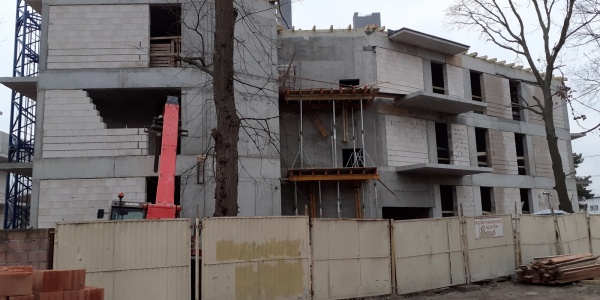 Realizacja konstrukcji żelbetowej budynku mieszkalnego Rembertów ul. Katiuszy