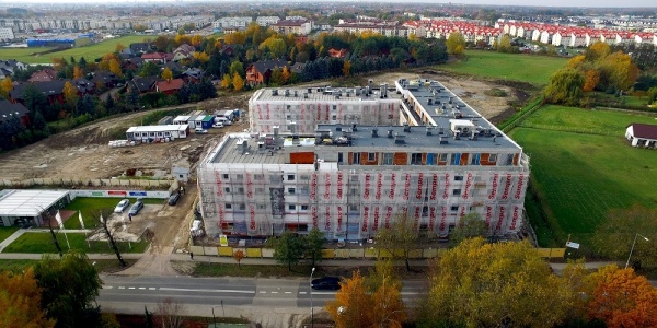 Realizacja konstrukcji żelbetowej budynku mieszkalnego inwestycja Osiedle Flora Białołęka bud A