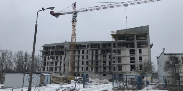 Realizacja konstrukcji żelbetowej 2 budynków mieszkalnych ul. Chełmżyńska w Warszawie