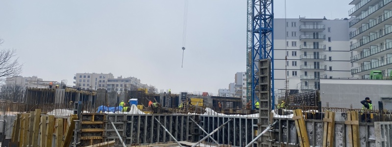 Realizacja konstrukcji żelbetowej budynku mieszkalnego Warszawa ul. Modlińska
